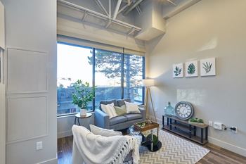 Luxurious living room interior